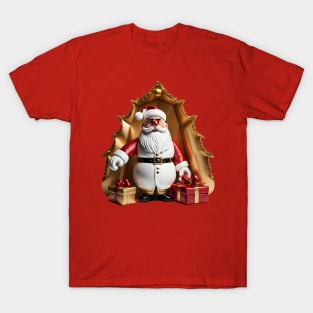 Santa with gifts T-Shirt